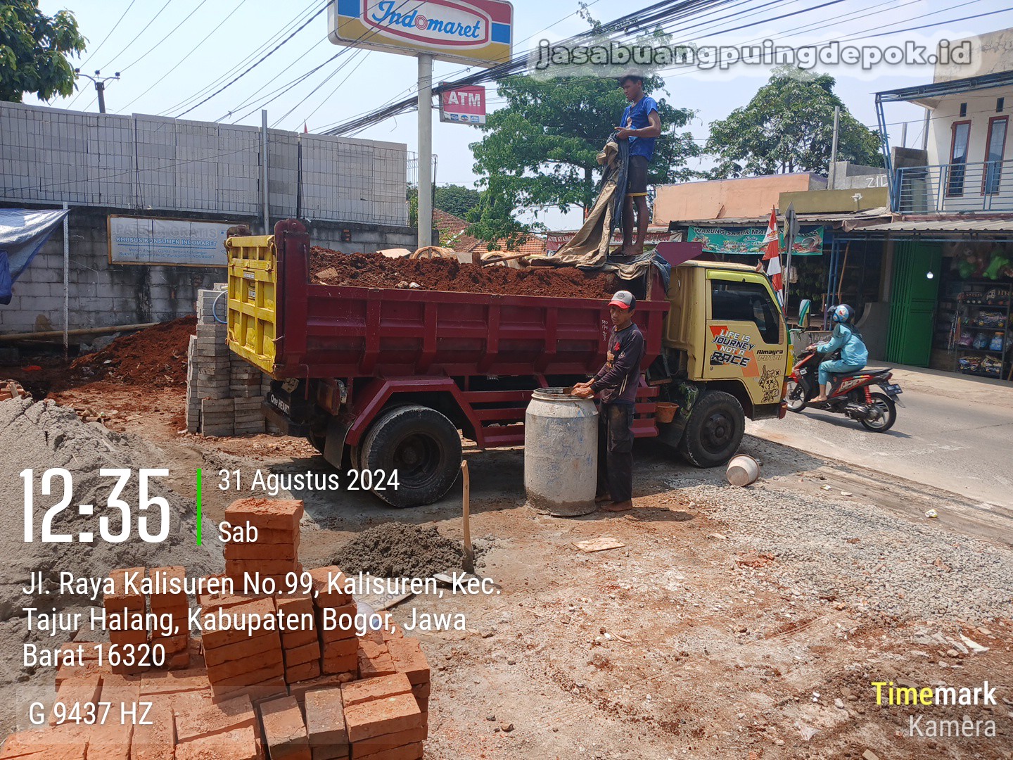 Dokumentasi Jasa Pengurugan Tanah Merah