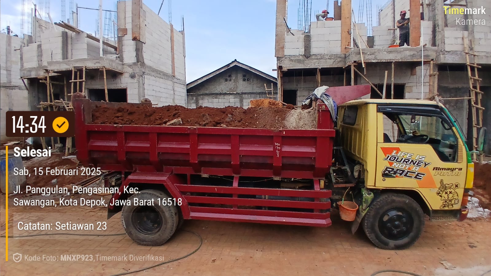 Jasa Buang Tanah dengan excavator
